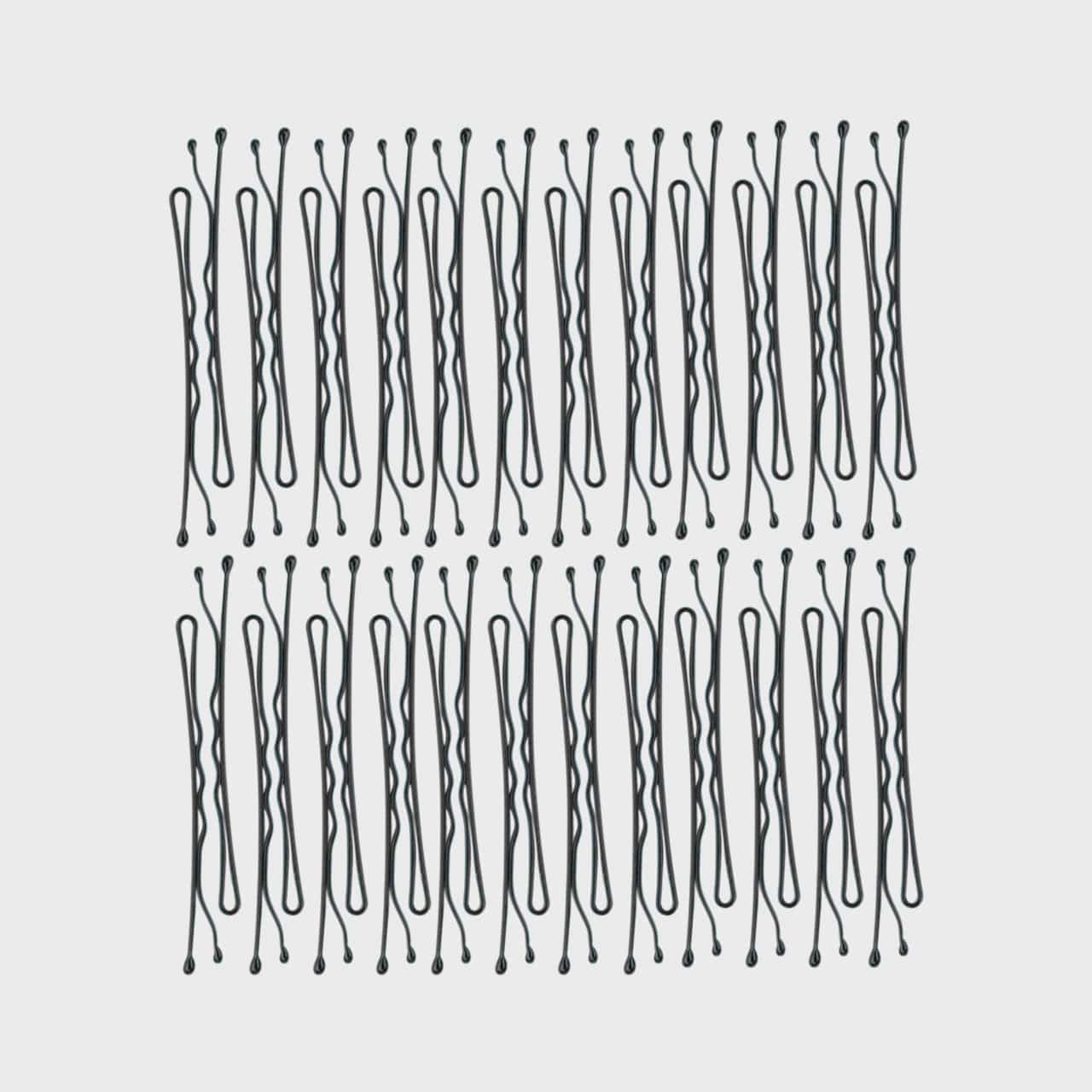 Alternative view of Black Bobby Pins 45pc Set