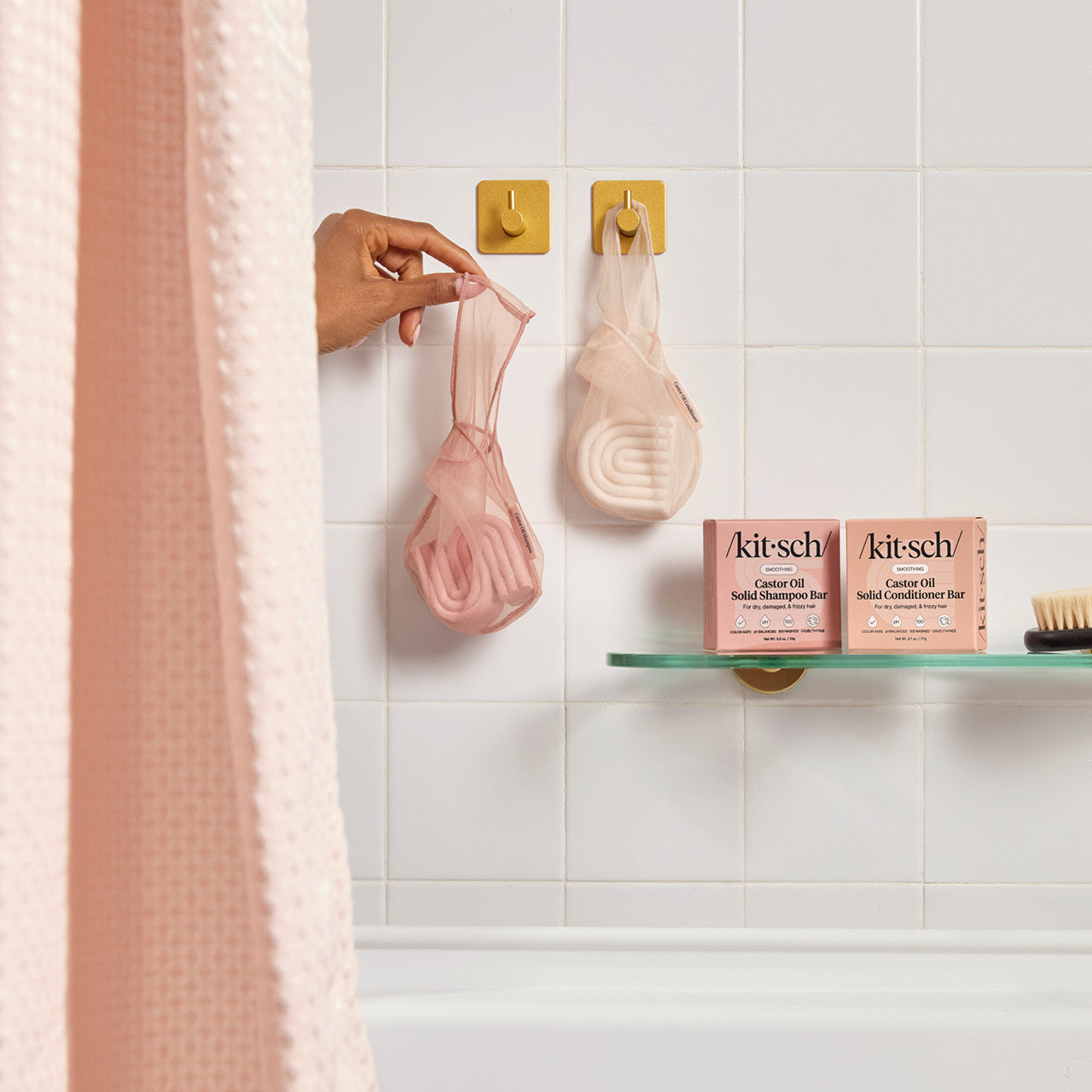 Castor Oil Shampoo Bar Saver Bag - Image 4