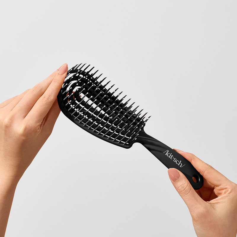 Black Detangling Flexi Brush - Image 5