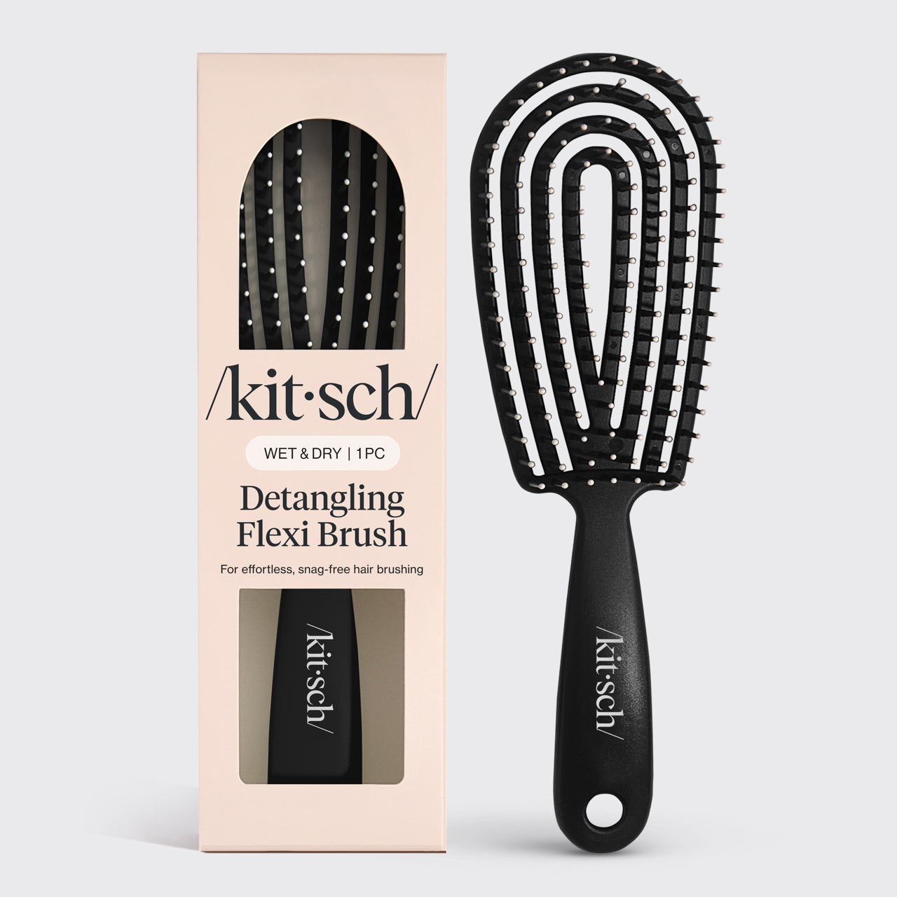 Black Detangling Flexi Brush