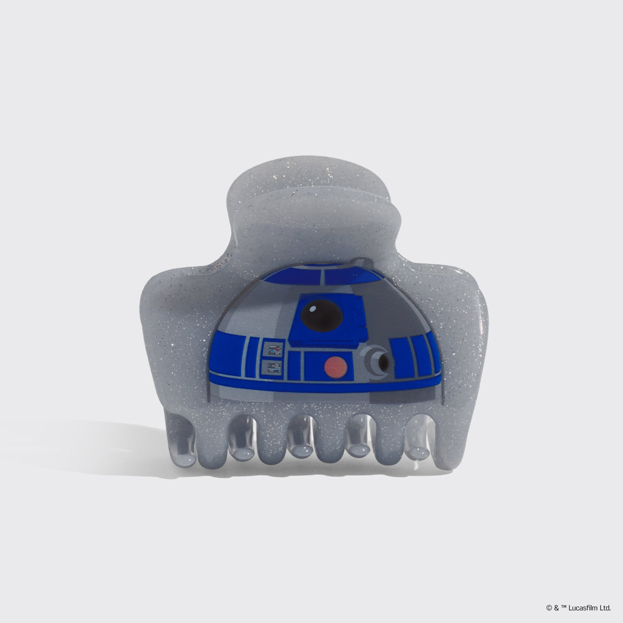 Star Wars & Kitsch Glitter Cloud Clip in R2-D2 - Image 2