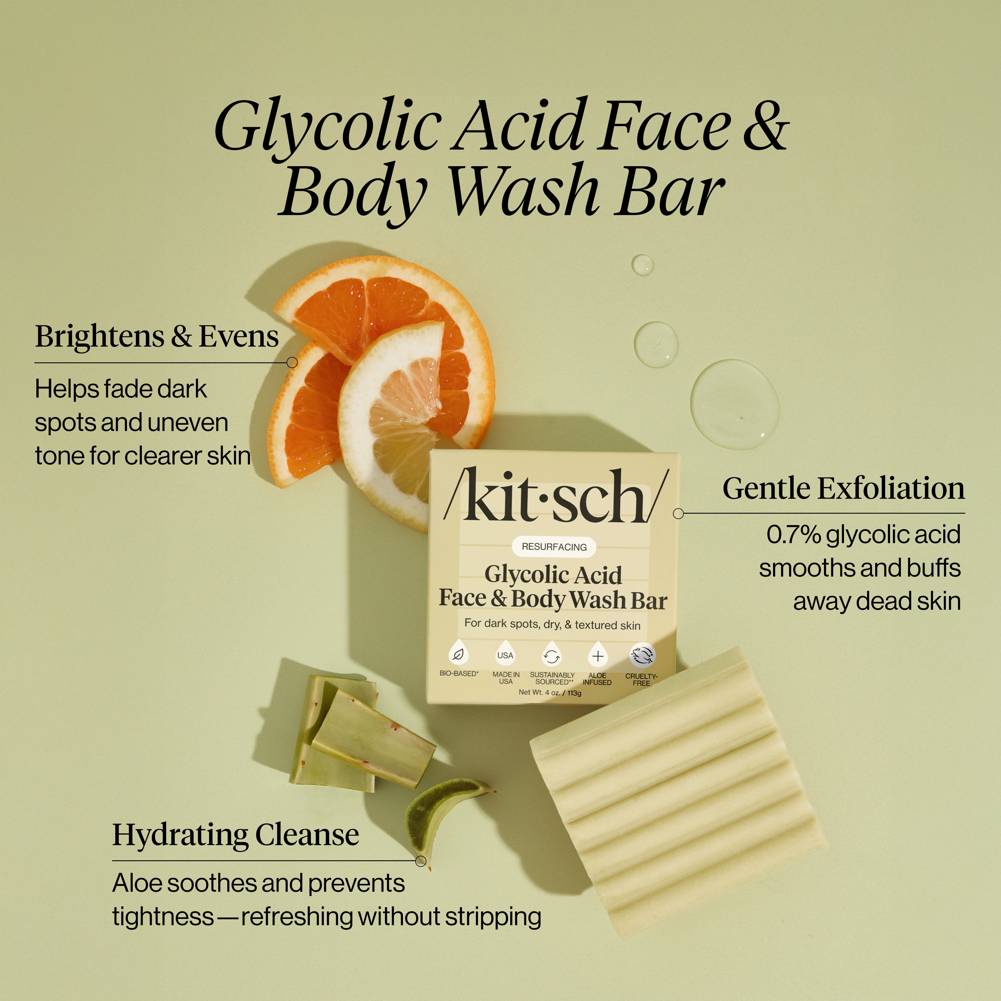 Alternative view of Glycolic Acid Resurfacing Face and Body Wash