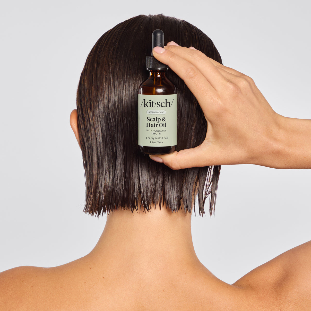 Rosemary Scalp & Hair Strengthening Oil With Biotin 3 Pack - Image 4