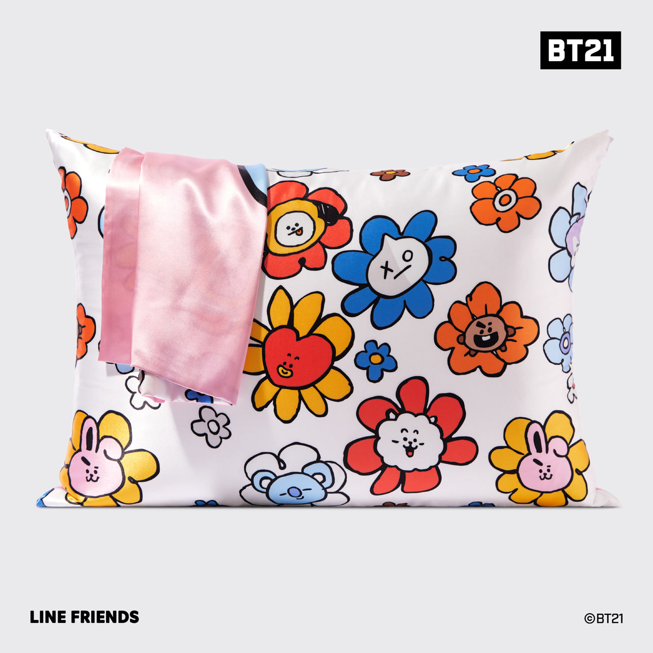 Kitsch x BT21 Satin Pillowcase in COOKY - Image 2