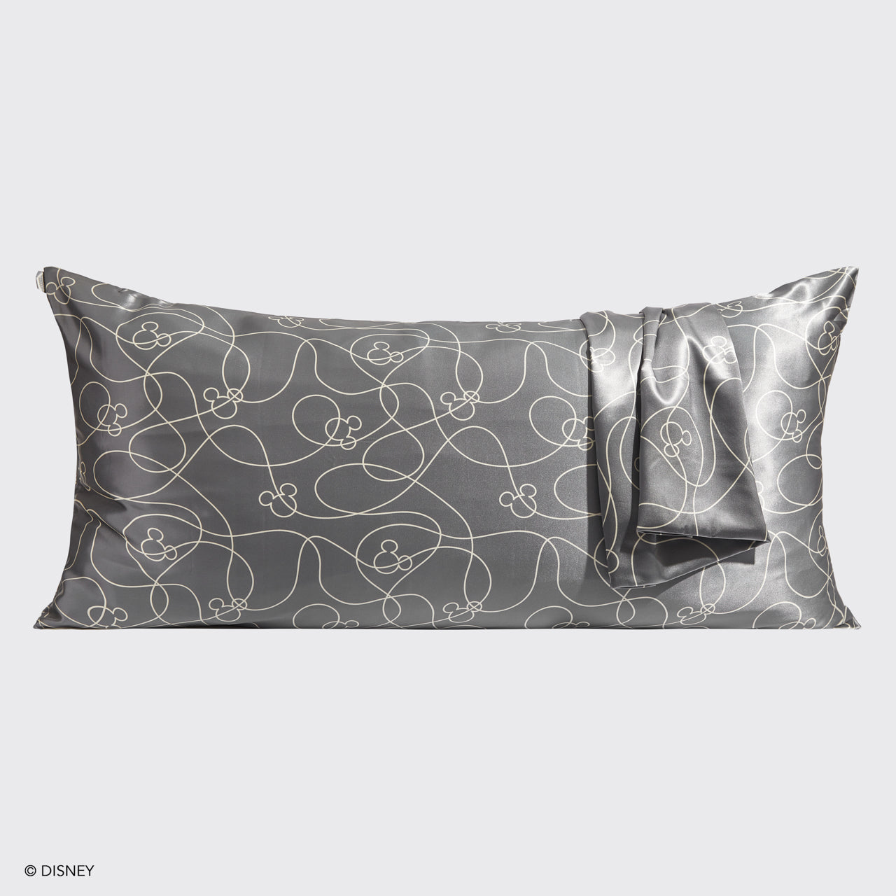 Kitsch x Mickey and Minnie Satin Pillowcase in Mickey Maze - King - Image 4